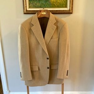 Brooks Brothers Camel Hair Blazer 38S